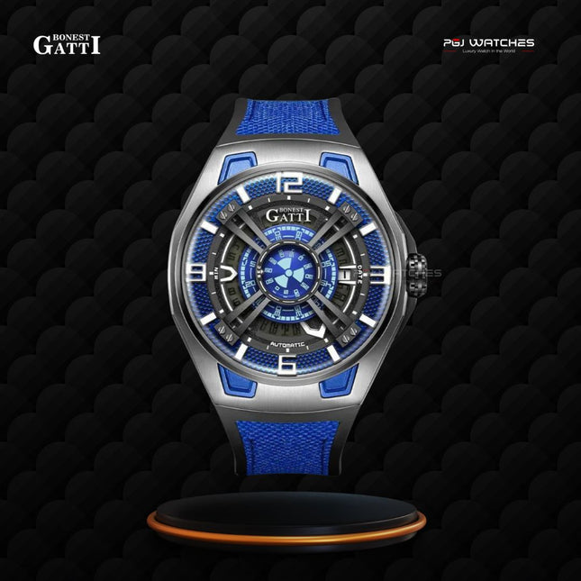 BONEST GATTI Automatic Movement Round Shaped Case 5ATM Waterproof Luminous - BG5803-A