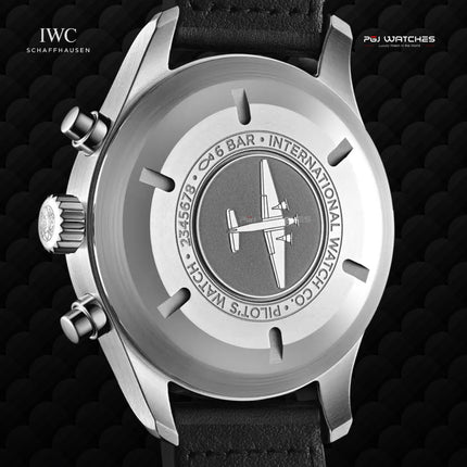 IWC Pilot's Watch Chronograph 43mm Black Dial - IW377709