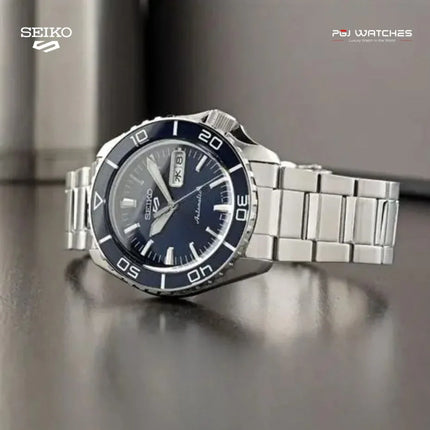 SEIKO 5 Sports Automatic Blue Dial Stainless Steel Strap – SRPK97K1