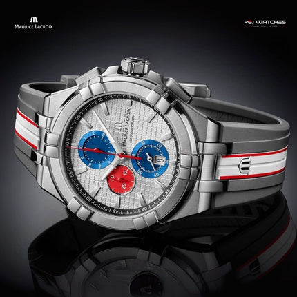 MAURICE LACROIX Aikon Chronograph Quartz Special Edition 44mm Grey - AI1018-TT031-130-2