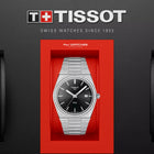 TISSOT PRX 40mm T-Classic Black Dial Stainless Steel Strap - T137.410.11.051.00