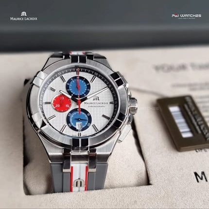 MAURICE LACROIX Aikon Chronograph Quartz Special Edition 44mm Grey - AI1018-TT031-130-2