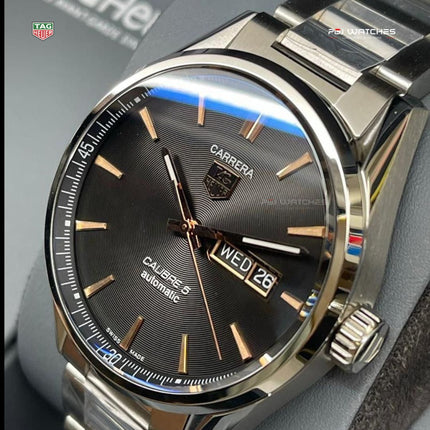 TAG HEUER Carrera Dial Black Steel - WAR201C.BA0723