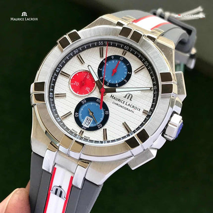 MAURICE LACROIX Aikon Chronograph Quartz Special Edition 44mm Grey - AI1018-TT031-130-2