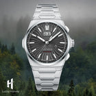 Lucky Harvey Black Dial Big Date Chiming Automatic