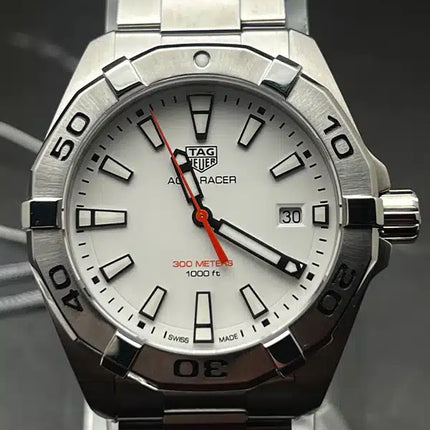 TAG Heuer Aquaracer 41mm White Dial