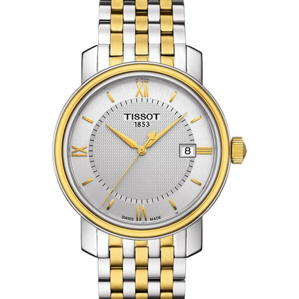 Tissot Bridgeport Gold & Steel Silver Dial