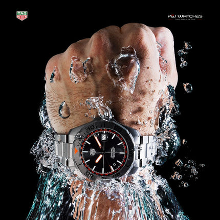 TAG HEUER Aquaracer Date x Bamford - WAY208F.BF0638