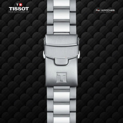 TISSOT Seastar 1000 Quartz Chronograph 45.5mm T‑Sport  Blue Dial Stainless Steel Bracelet - T120.417.11.041.03