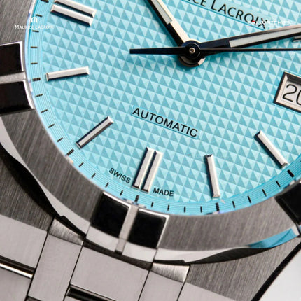 MAURICE LACROIX AIKON Automatic Limited Summer Edition 42mm Tanager Turquoise Dial - AI6008-SS00F-431-C