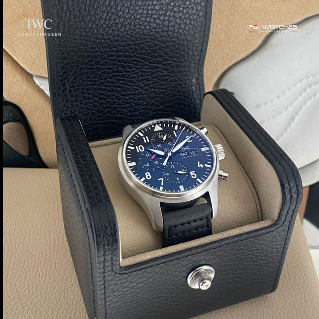 IWC Pilot's Watch Chronograph 43mm Black Dial - IW377709