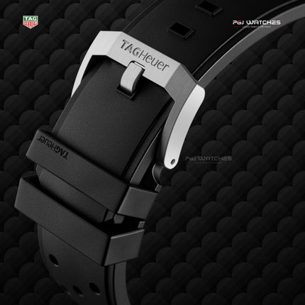 TAG HEUER Formula 1 Chronograph Black Dial Black Rubber Strap - CAZ1010.FT8024