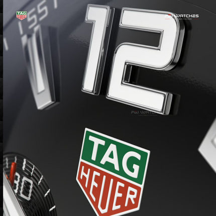 TAG HEUER Formula 1 Chronograph Black Dial Black Rubber Strap - CAZ1010.FT8024