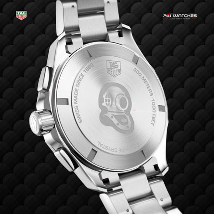 TAG HEUER Aquaracer Quartz 43mm Steel - CAY1110.BA0927