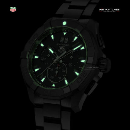 TAG HEUER Aquaracer Quartz 43mm Steel - CAY1110.BA0927