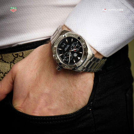 TAG HEUER Aquaracer Quartz 43mm Steel - CAY1110.BA0927