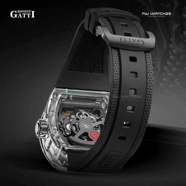 BONEST GATTI Mirror Hollow Out Mechanical watch - BG9980-A