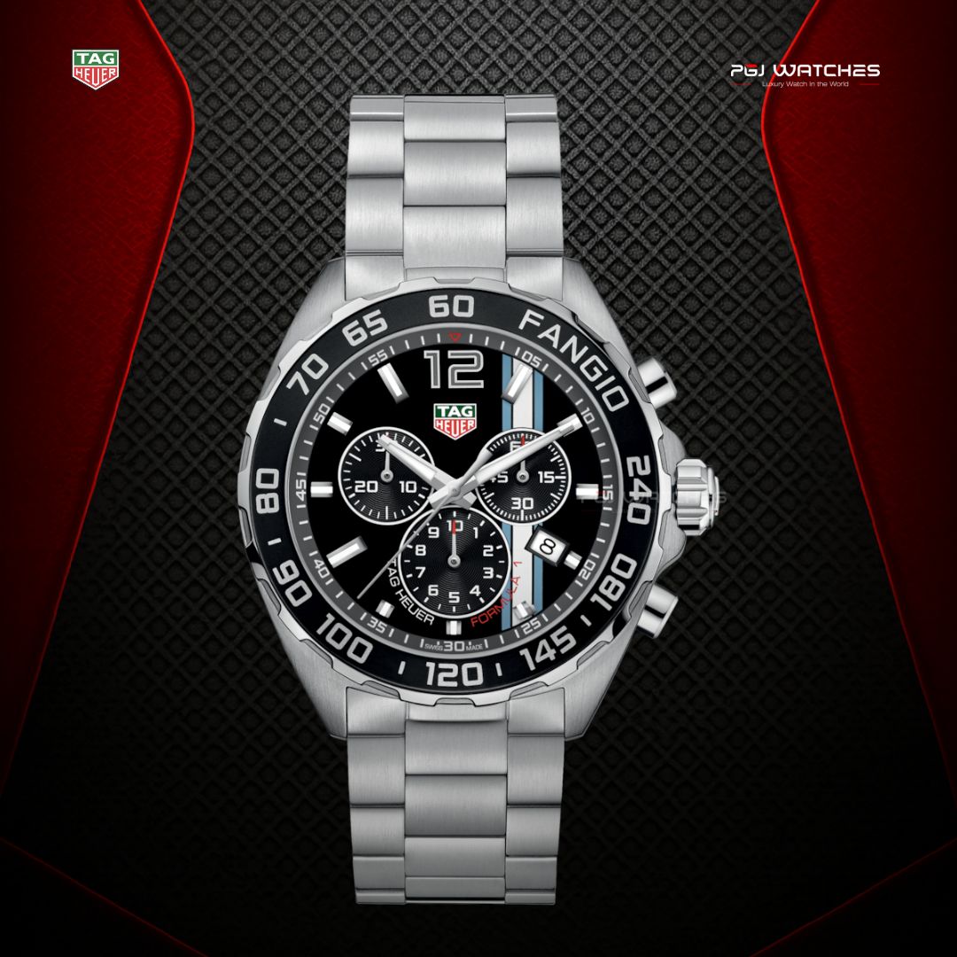 TAG HEUER Formula Fangio Quartz 43mm Steel