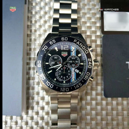 TAG HEUER Formula 1 Fangio Quartz 43mm Steel - CAZ101H.BA0842