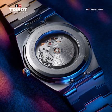 TISSOT PRX Powermatic 80 40mm T‑Classic Blue Dial Stainless Steel Bracelet - T137.407.11.041.00