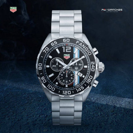 TAG HEUER Formula 1 Fangio Quartz 43mm Steel - CAZ101H.BA0842