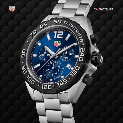 TAG HEUER Formula 1 Chronograph Quartz 43mm Steel - CAZ101AV.BA0842