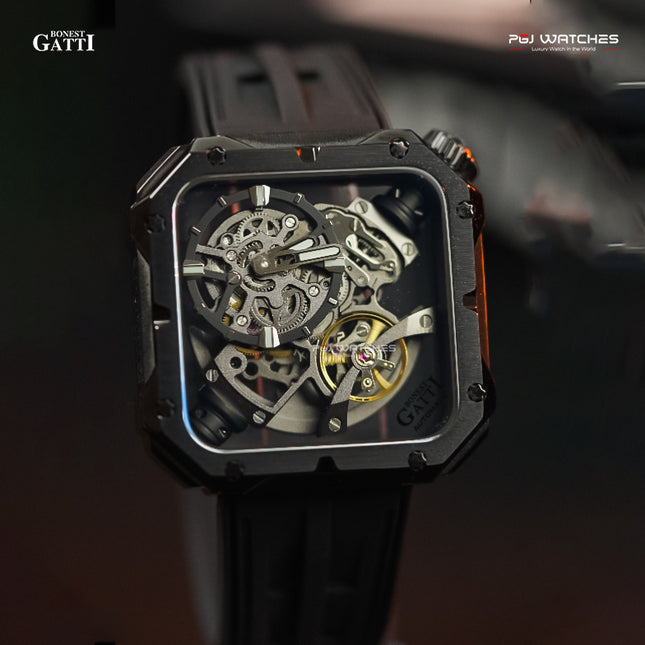 BONEST GATTI Automatic Silver Stainless Steel Mechanical Movement - BG4001-R