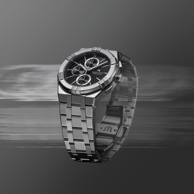 Maurice Lacroix Aikon Quartz Chronograph Black