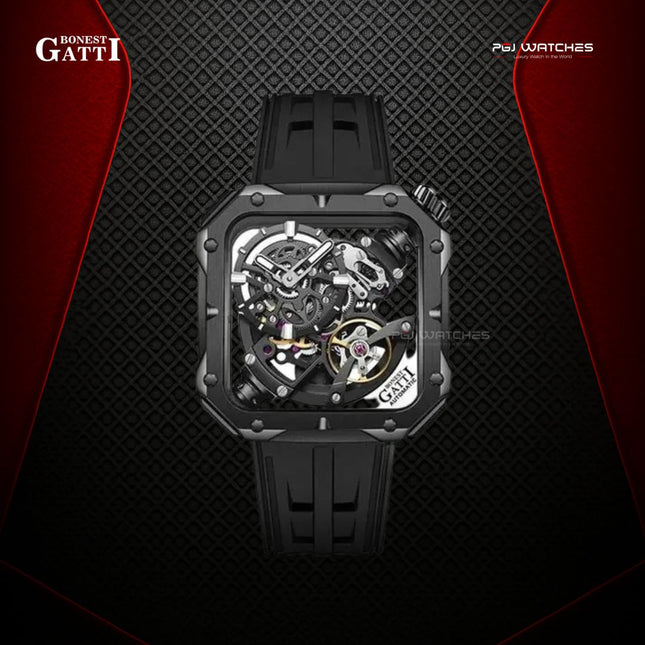 BONEST GATTI Automatic Silver Stainless Steel Mechanical Movement - BG4001-R