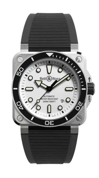 Bell & Ross BR-03 Diver White Steel