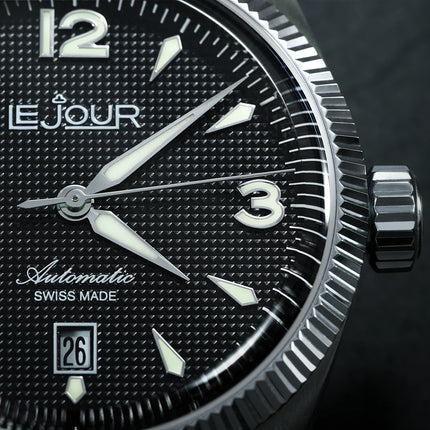 Le Jour Brooklyn Black Stainless Steel