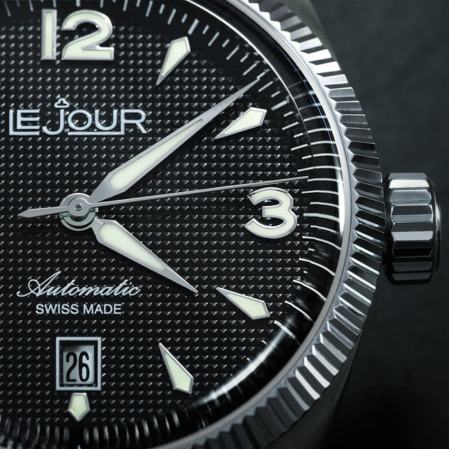 Le Jour Brooklyn Black Stainless Steel