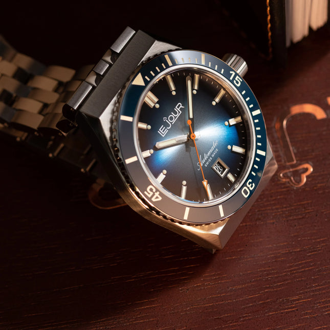 Le Jour Delmare Blue Stainless Steel
