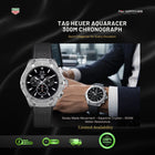 TAG HEUER Aquaracer Quartz Chronograph Rubber Strap - CAY1110.FT6041