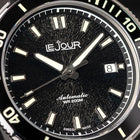 Le Jour Coral Diver Black Stainless Steel