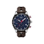 Tissot Prs 516 Chronograph Blue Leather