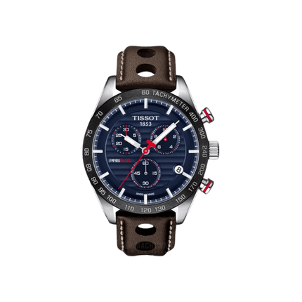 Tissot Prs 516 Chronograph Blue Leather