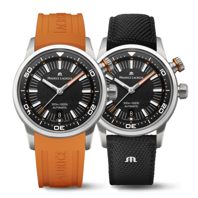 Maurice Lacroix Pontos S Diver Orange/Black