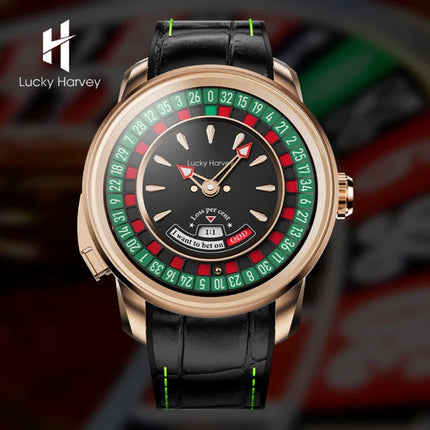Lucky Harvey Gold European Roulette Automatic