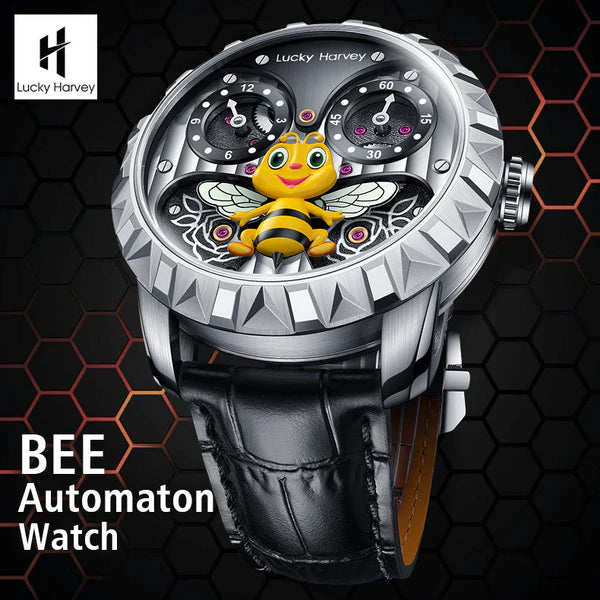 Lucky Harvey Silver Bee Automatic
