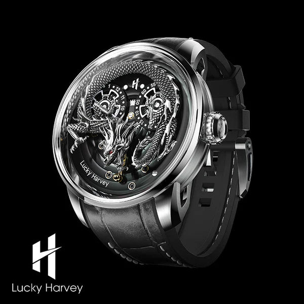 Lucky Harvey Silver Dragon Automatic