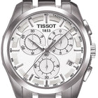TISSOT Couturier Silver Dial Steel Strap Chronograph Quartz 41 mm – T035.617.11.031.00