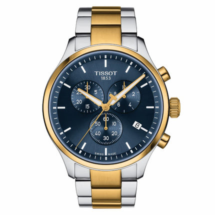 TISSOT Chrono XL Classic Two-Tone Chronograph Quartz 45 mm – T116.617.22.041.00