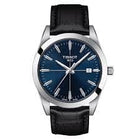 TISSOT Gentleman Quartz Black Dial Leather Strap 40 mm – T127.410.16.051.00