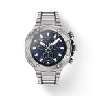 TISSOT T‑Race Blue Dial Steel Strap Chronograph 45 mm T‑Sport - T141.417.11.041.00