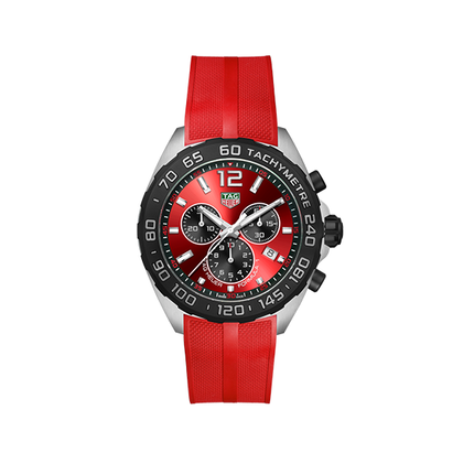 Tag Heuer Formula 1 Red Quartz Chronograph
