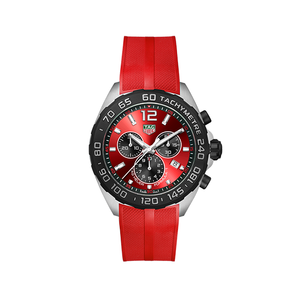 Tag Heuer Formula 1 Red Quartz Chronograph