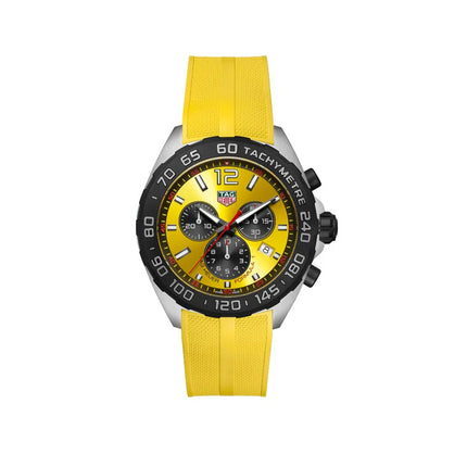 Tag Heuer Formula 1 Chronograph Yellow Rubber