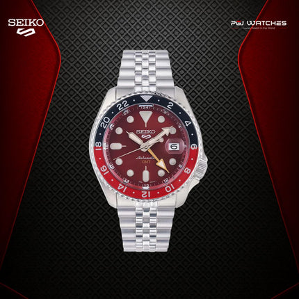 SEIKO 5 GMT Passion Red Limited Edition 5 Sports - SSK031K1