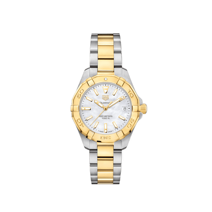 Tag Heuer Aquaracer Date 32mm Gold Steel